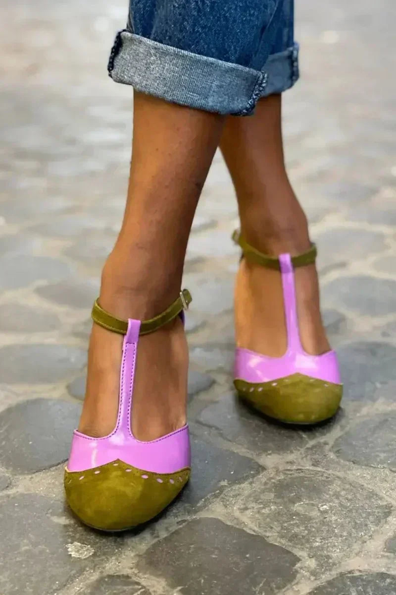 Mary Jane Heels For Women | Block Strap Style