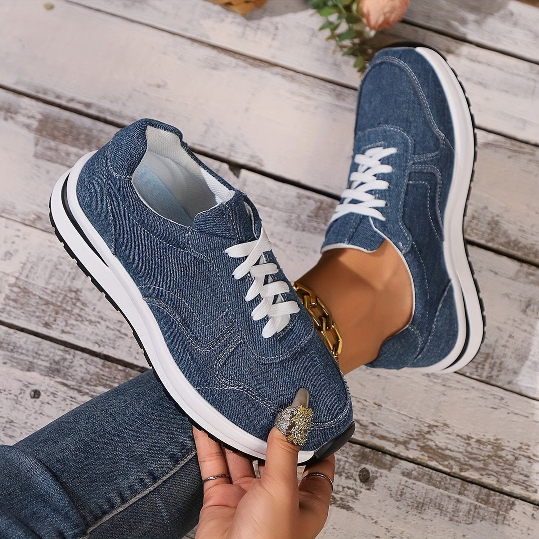 Women's Sneakers | Casual Platform with Lace-Up