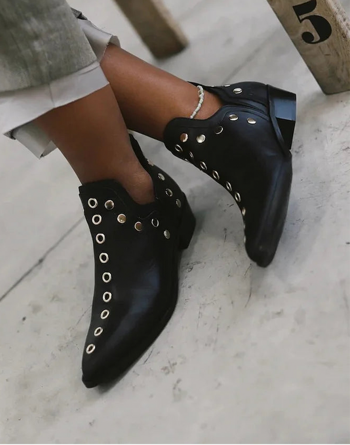 Boots For Women | Pointed Toe Stud Style