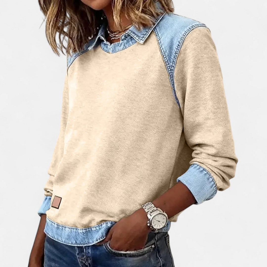 Sweater For Women | Collared Long Sleeves