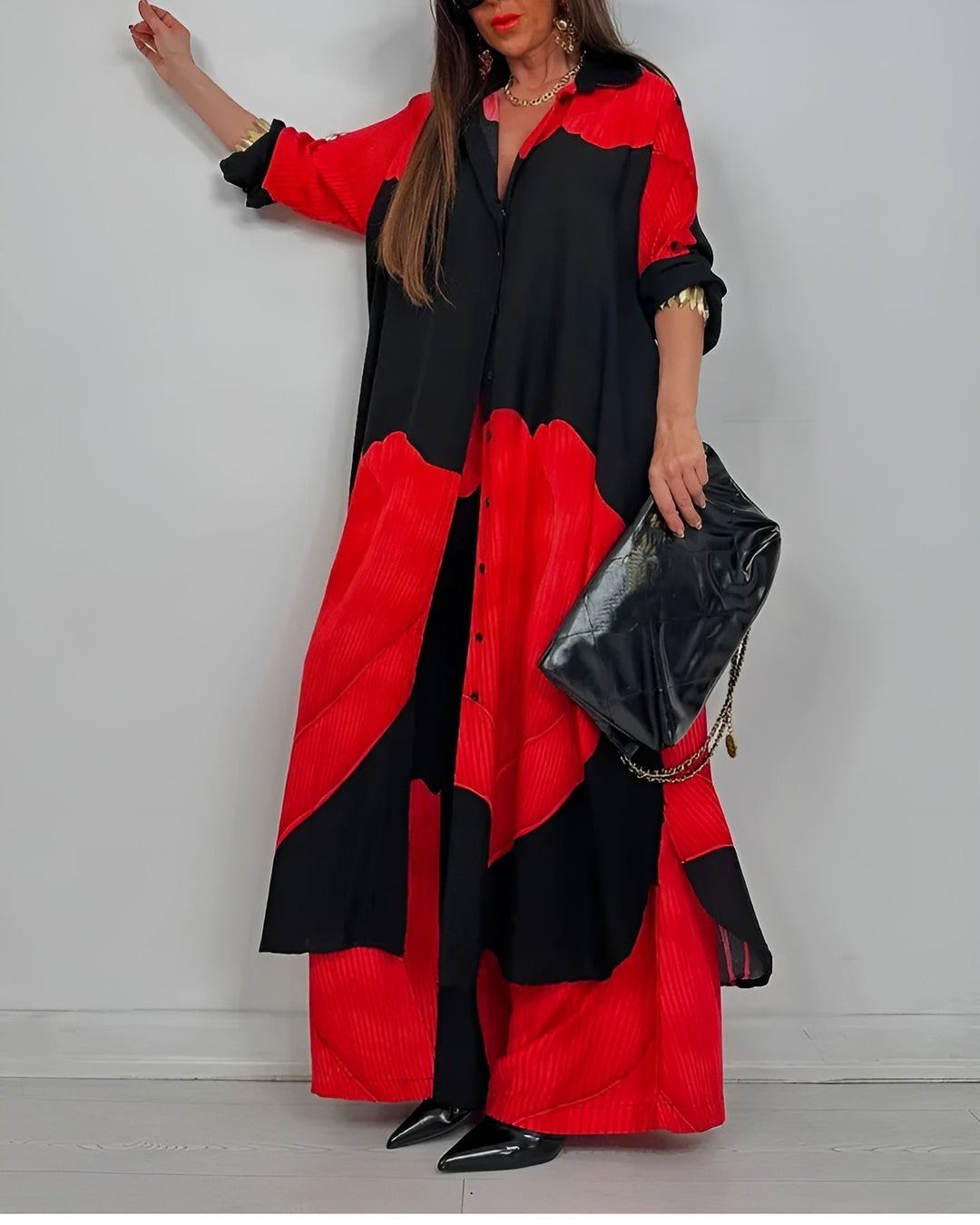 Two-piece Outfit for Women | Cropped Top Wide Leg Fit