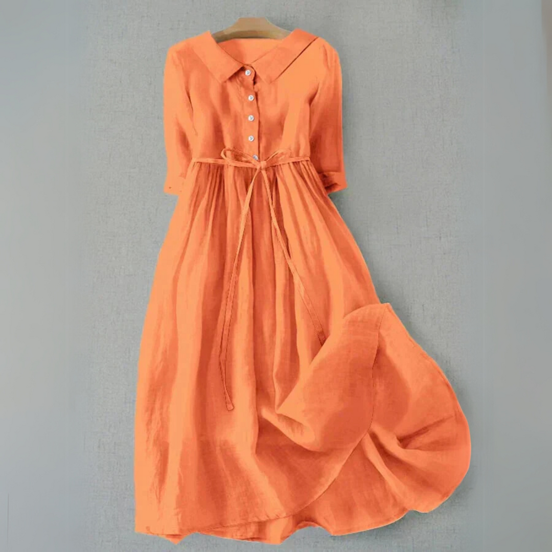 Women’s Dress | Tie-Waist Midi