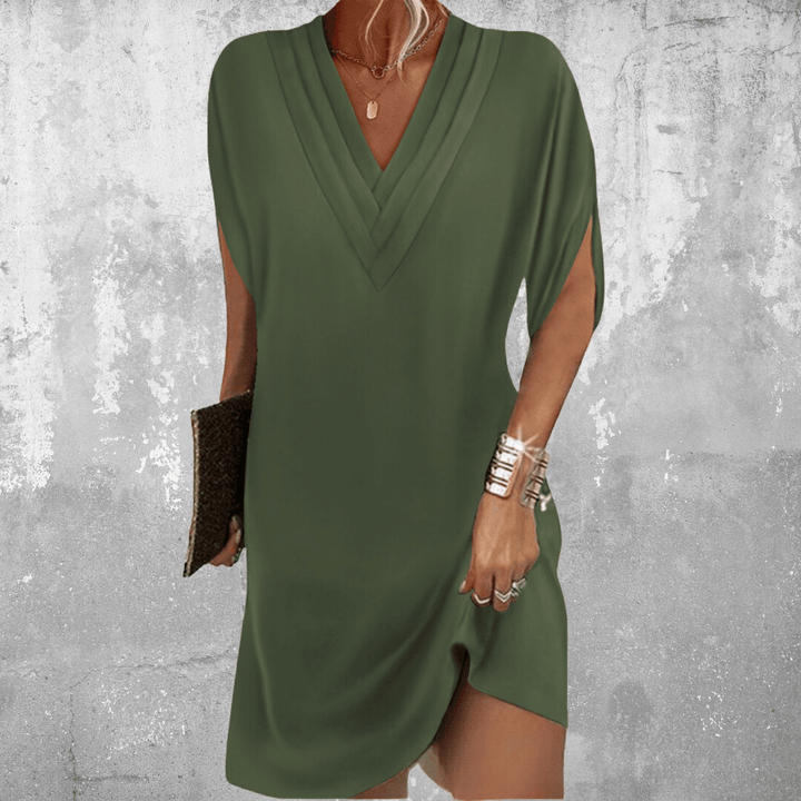 Dress For Women | Tummy Covering V-Neck