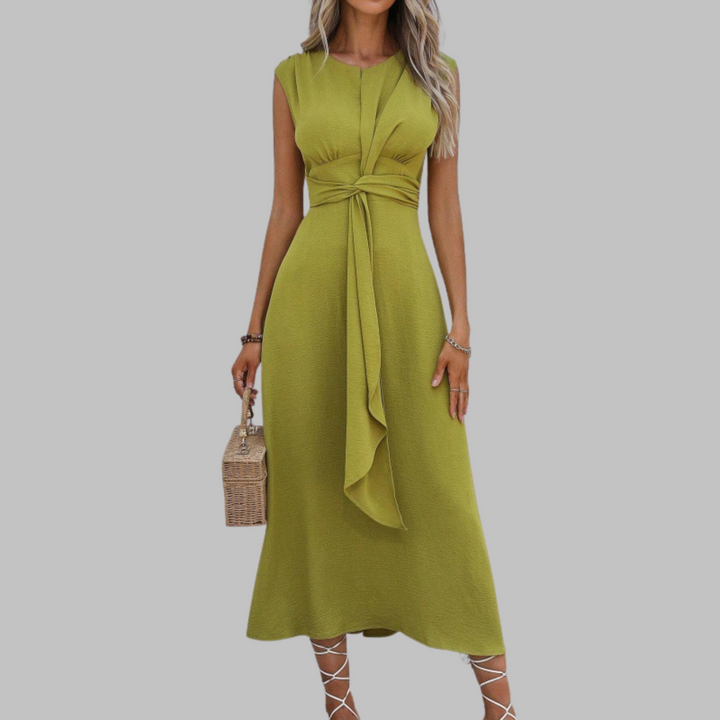 Women’s Dress | Waist-Tie Midi