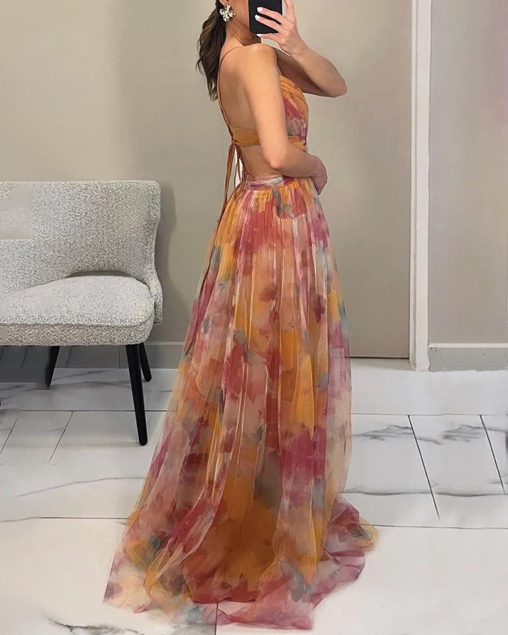 Women's Wedding Guest Maxi Dress | Floral Style