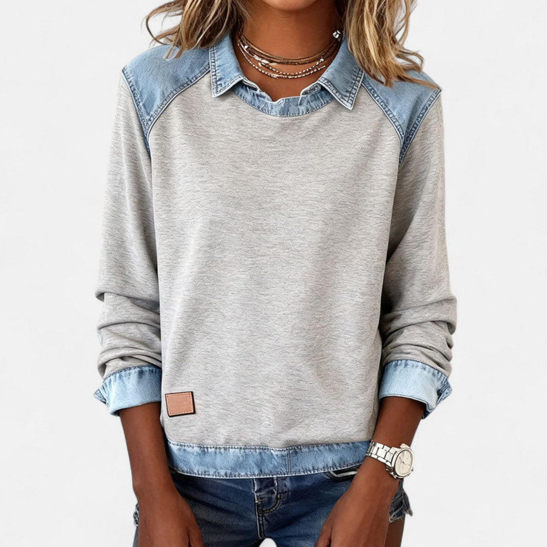 Sweater For Women | Collared Long Sleeves