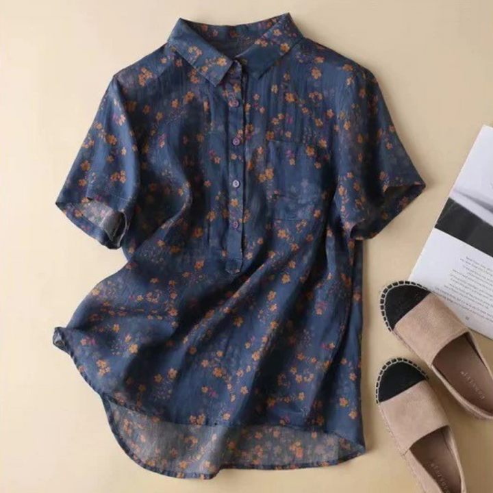 Woman's Shirt | Vintage-Inspired Floral