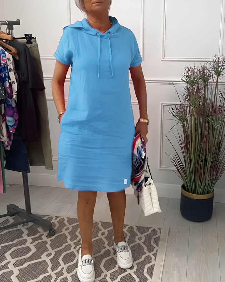Casual Dress For Women | Midi Hooded Fit Design