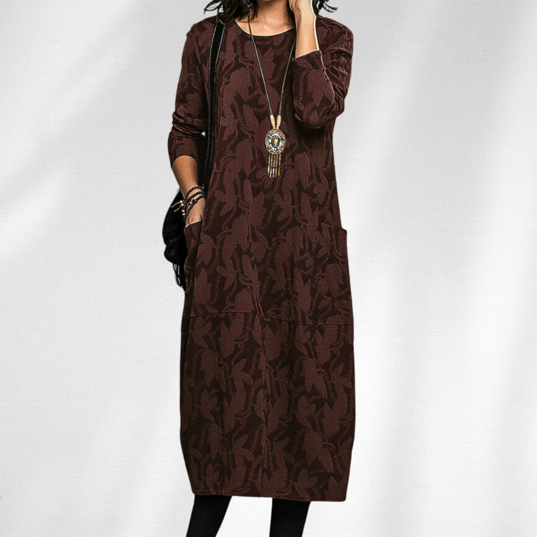 Women’s Dress | Long-Sleeve Midi