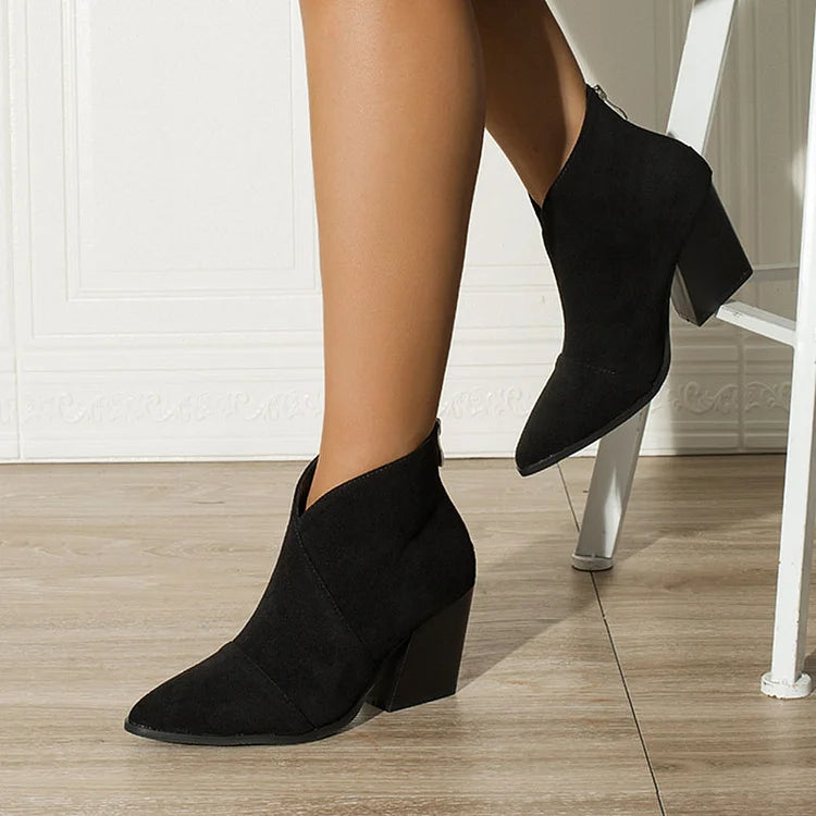 Boots for Women | Ankle-Length Block Style