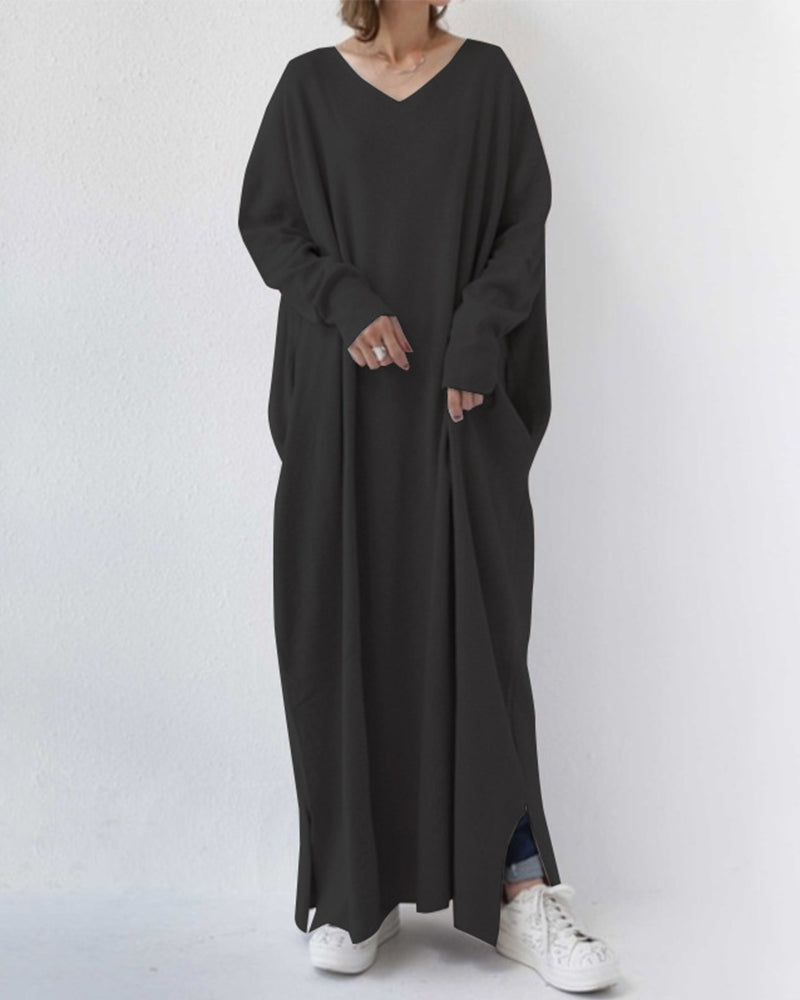 Women's Dress | Oversized Long Sleeves Winter Outfit