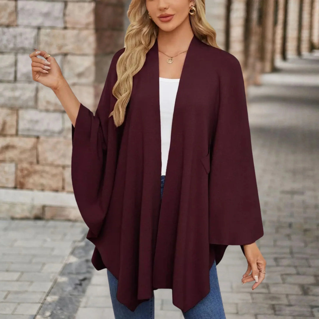 Women’s Blouse | Wrap Style Poncho