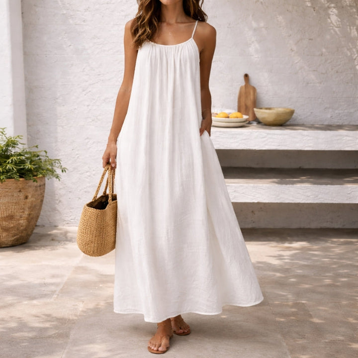Women's Maxi Sundress | Spaghetti Strap Style