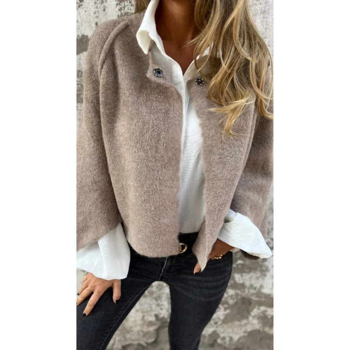 Women’s Cardigan | Open-Front Knitted