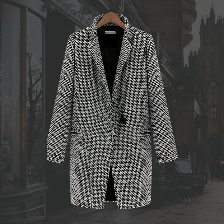 Women’s Coat | Tailored Button-Front