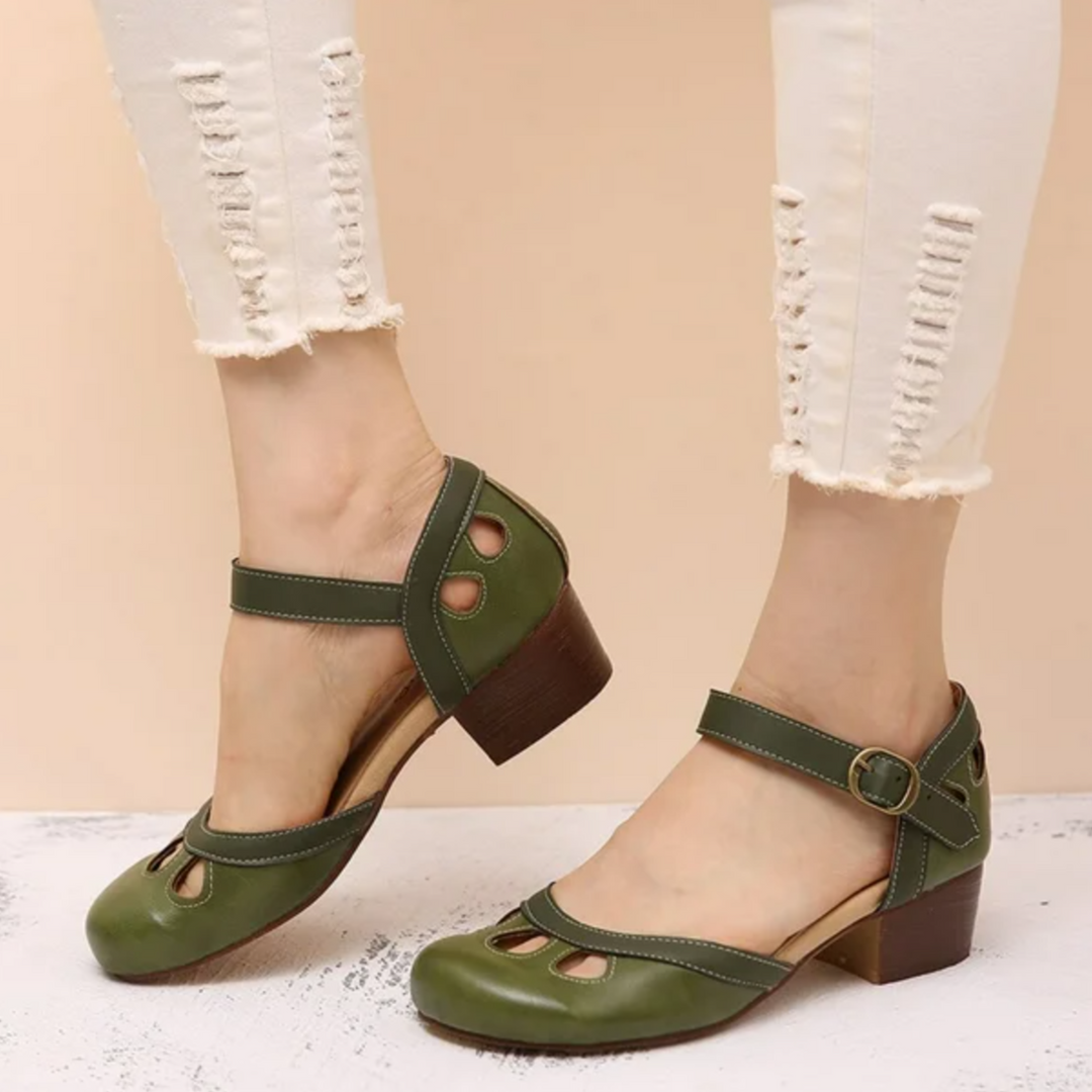 Women's Mary Jane Shoes | Closed Block Design