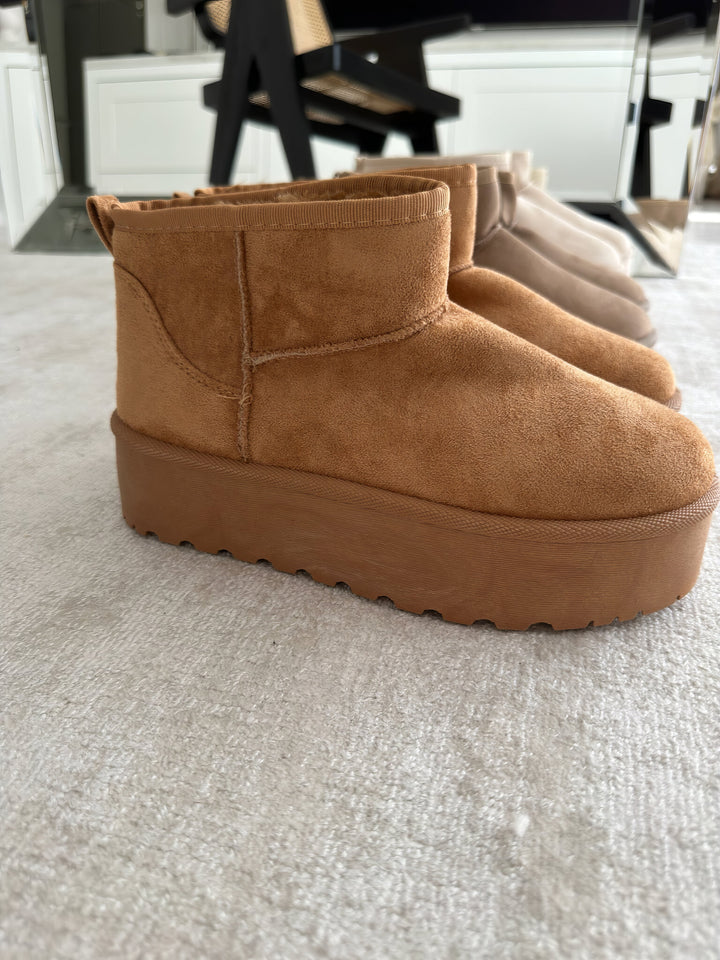 Boots For Women | Low Ankle Slip On Platform