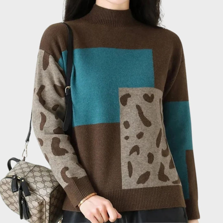 Sweater for Women | Long Sleeves  High Neckline