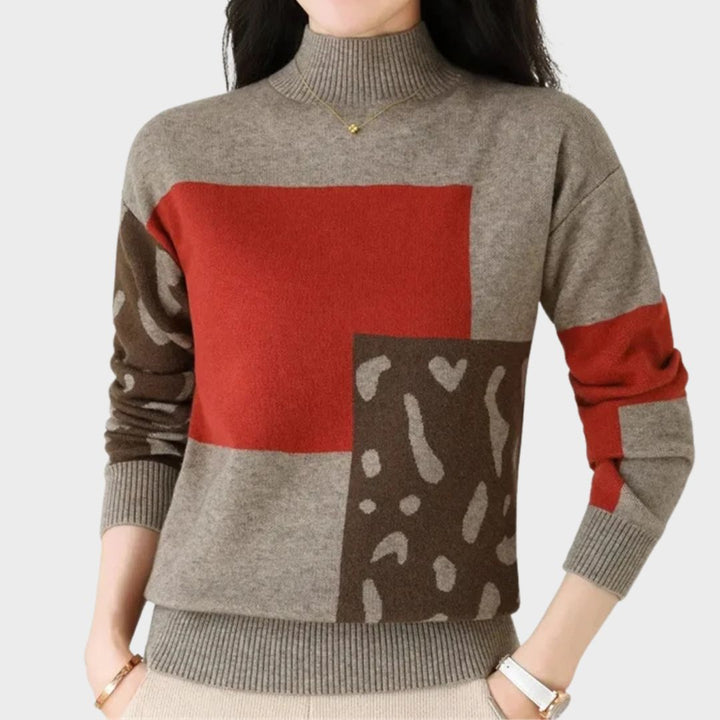 Sweater for Women | Long Sleeves  High Neckline