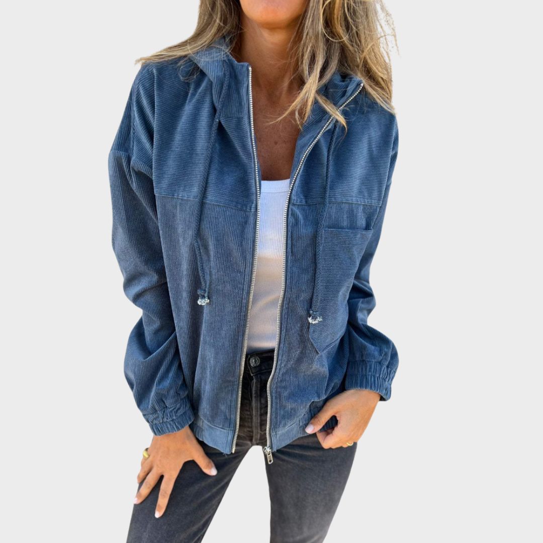 Cardigan for Women | Ribbed-texture Fabric