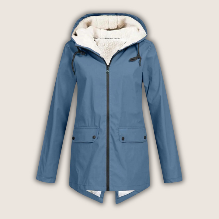 Women’s Coat | Hooded Lined Zip-Up