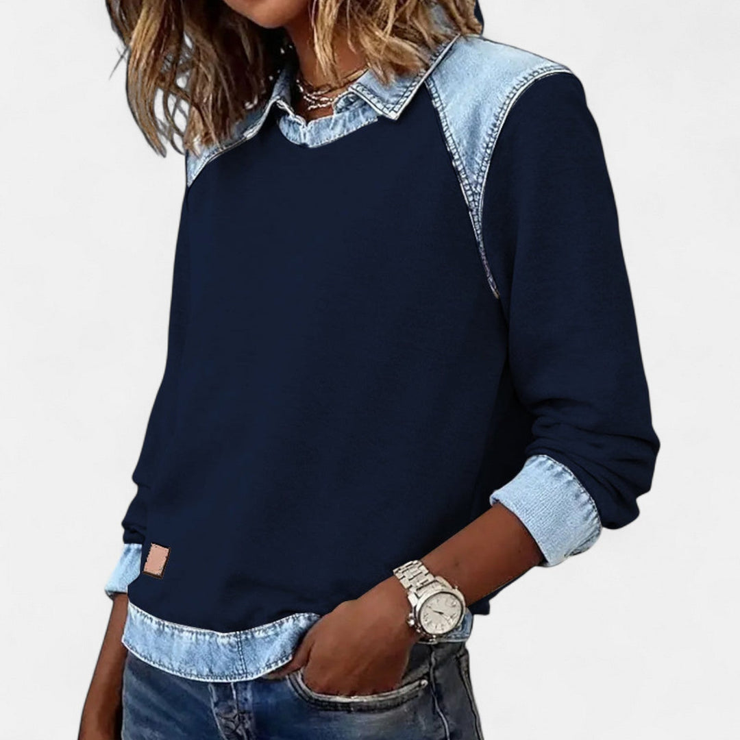 Sweater For Women | Collared Long Sleeves