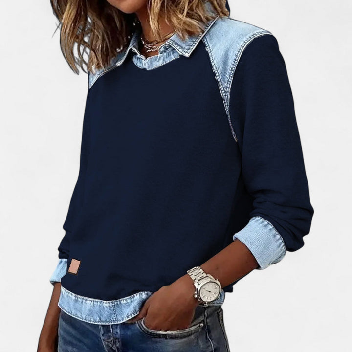 Sweater For Women | Collared Long Sleeves