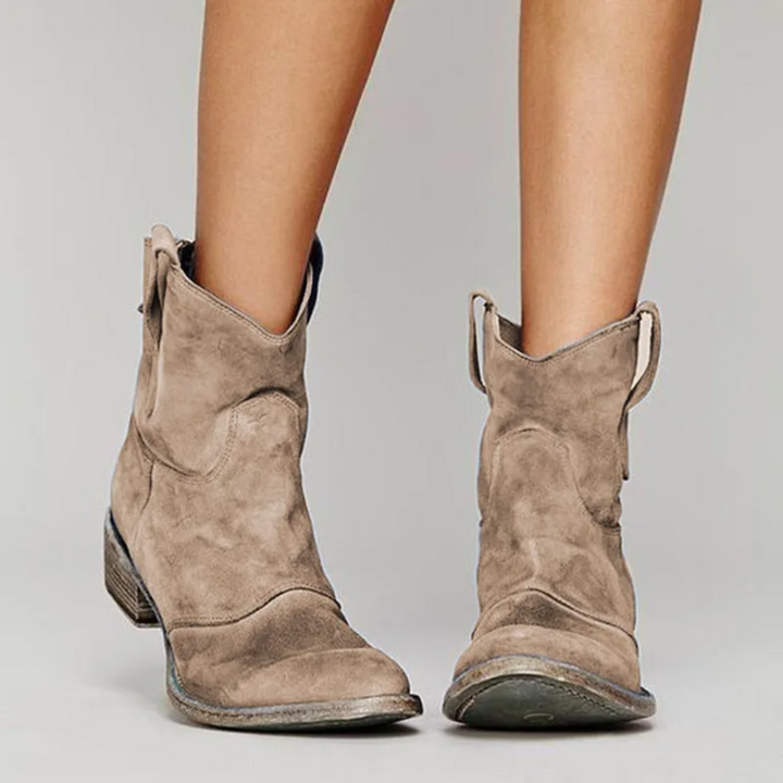 Boots for Women | Ankle Western Block Heel