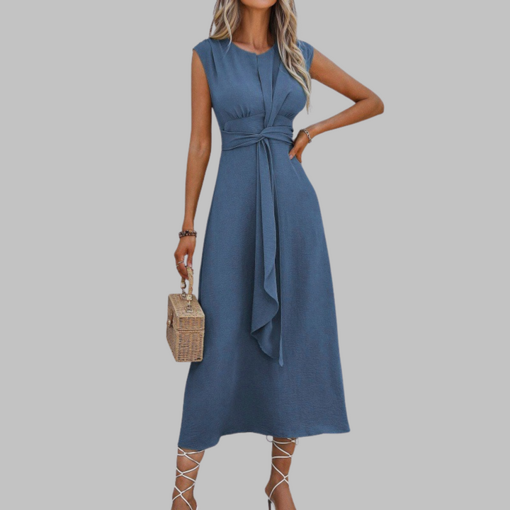 Women’s Dress | Waist-Tie Midi