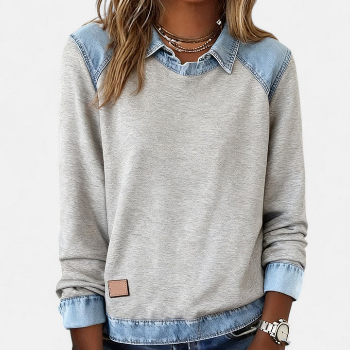 Sweater For Women | Collared Long Sleeves