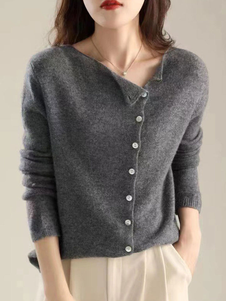Cardigan For Women | Asymmetric Long Sleeves