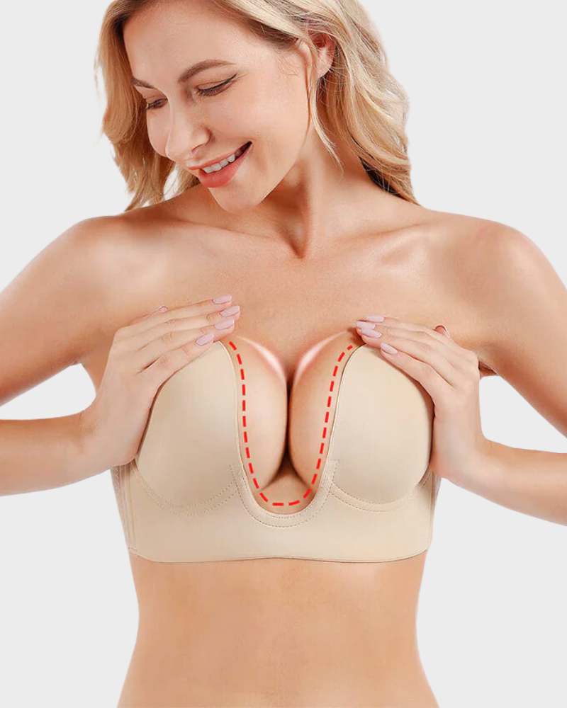 Bra For Women | Push Up Strapless Front Cut
