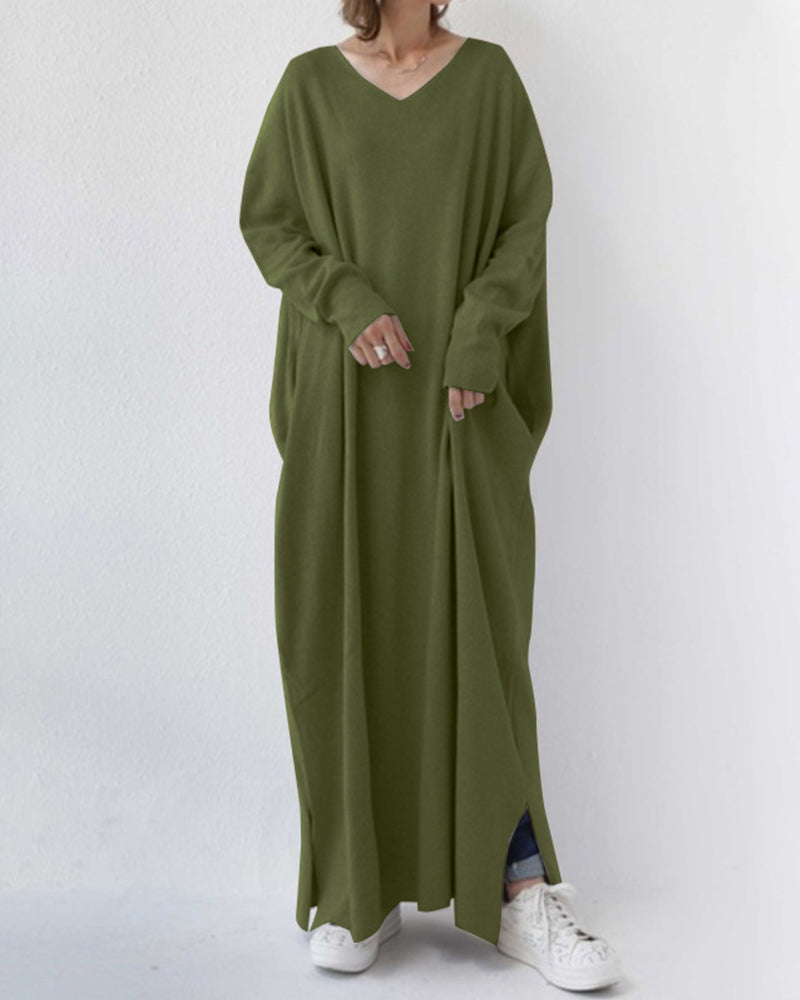 Women's Dress | Oversized Long Sleeves Winter Outfit