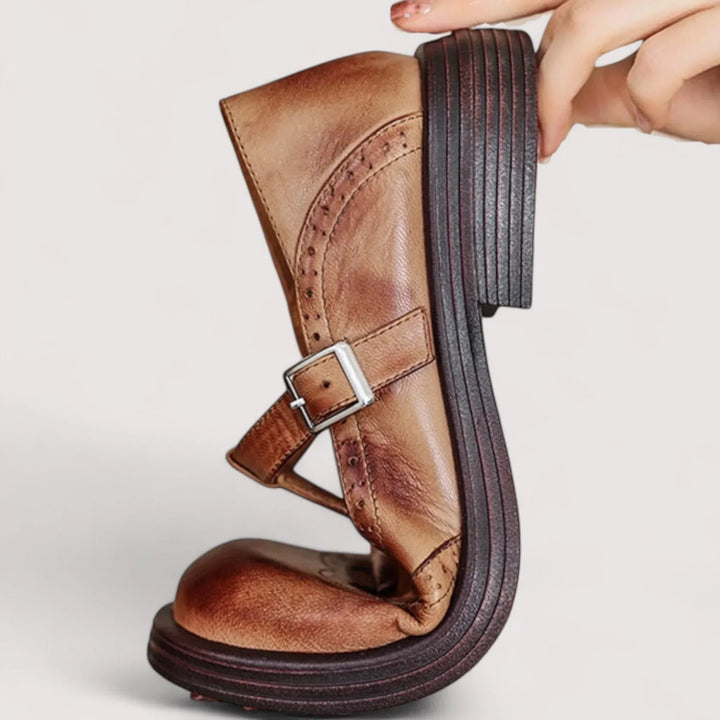 Women’s Mary Jane Shoes | Chunky Closed Toe