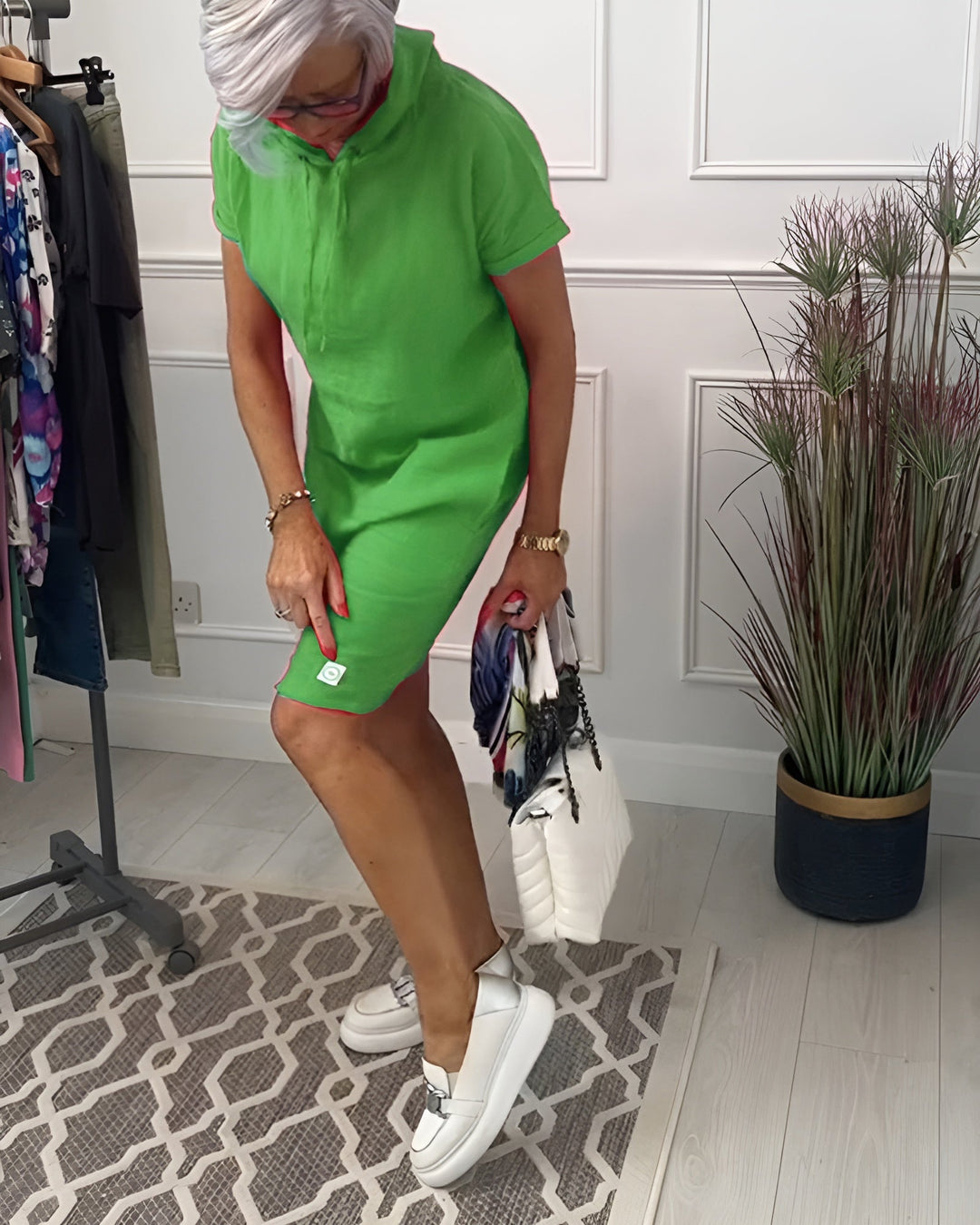 Casual Dress For Women | Midi Hooded Fit Design