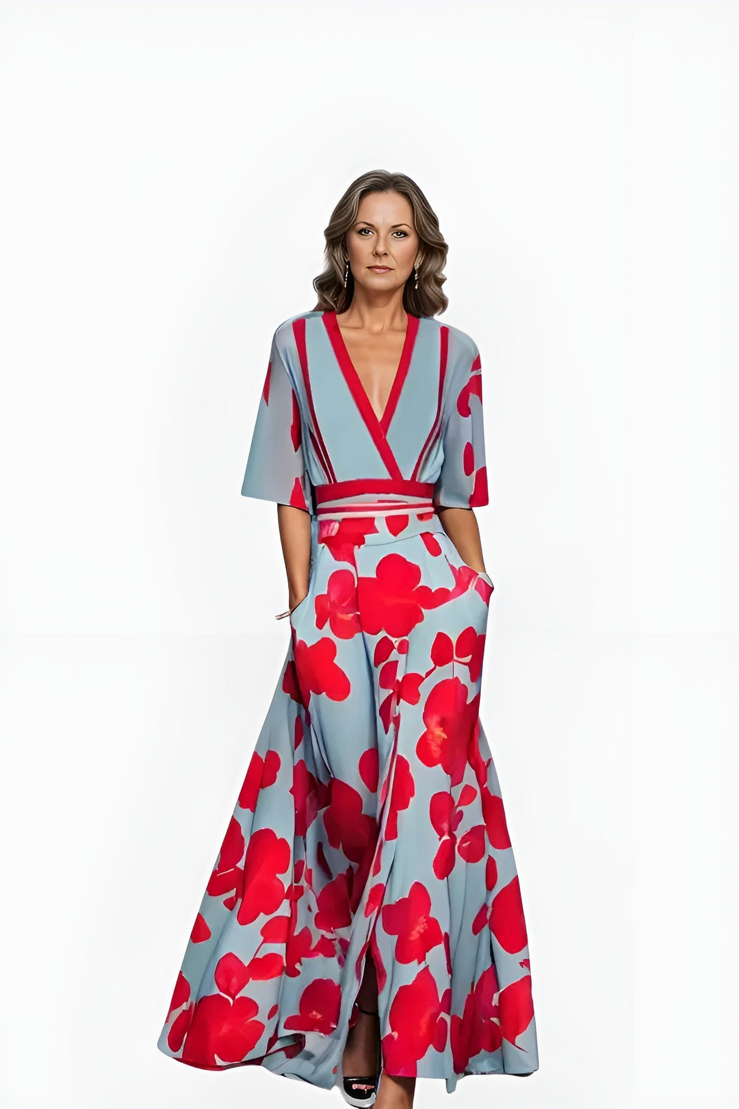 Women’s Dress | Floral Wrap