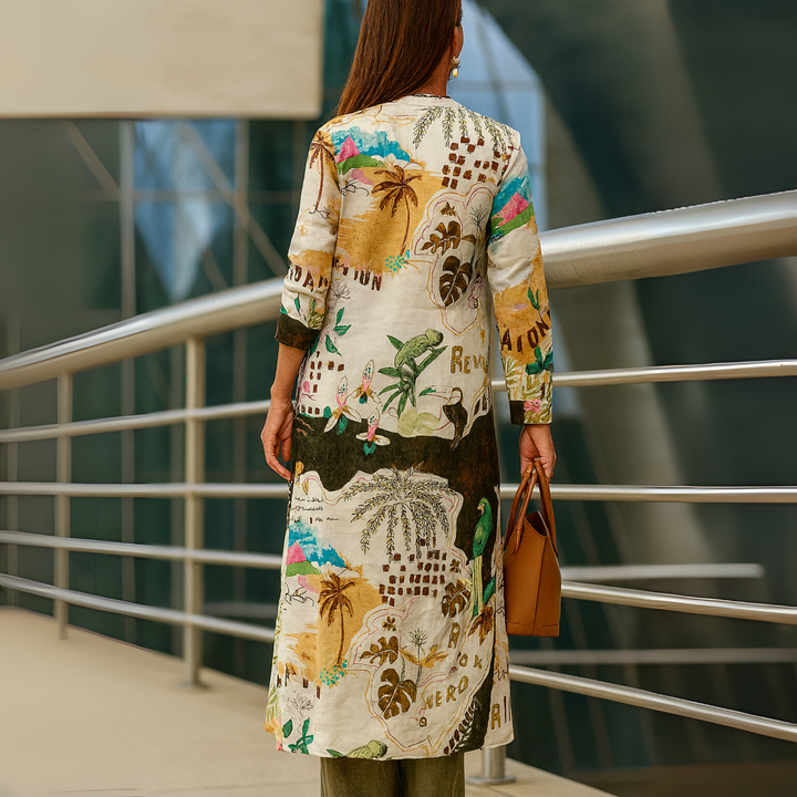 Women’s Outfit Set | Tunic Top & Wide Leg Pants