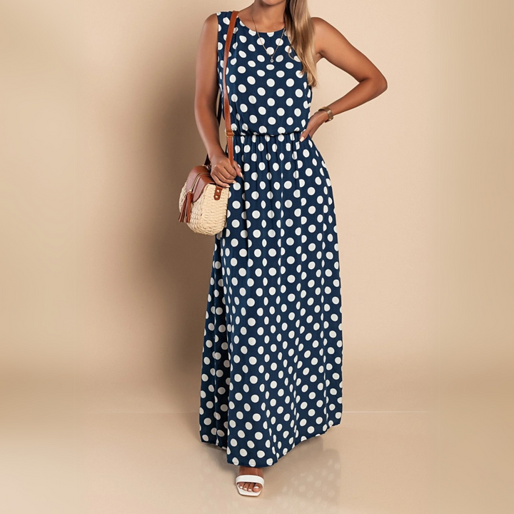 Women’s Dress | Polka Dot Maxi