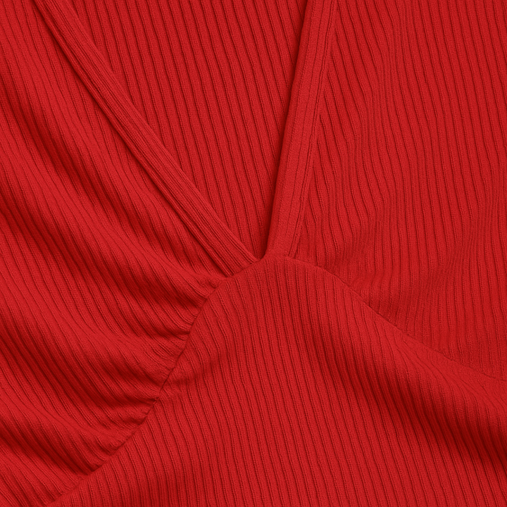 Women's Jumpsuit | V-Neck Sleeveless Pleated Waistband