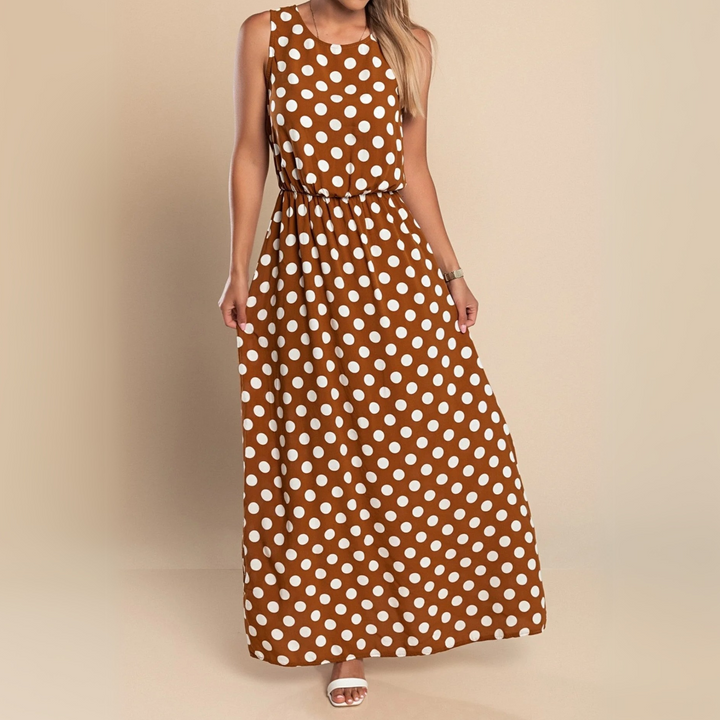 Women’s Dress | Polka Dot Maxi