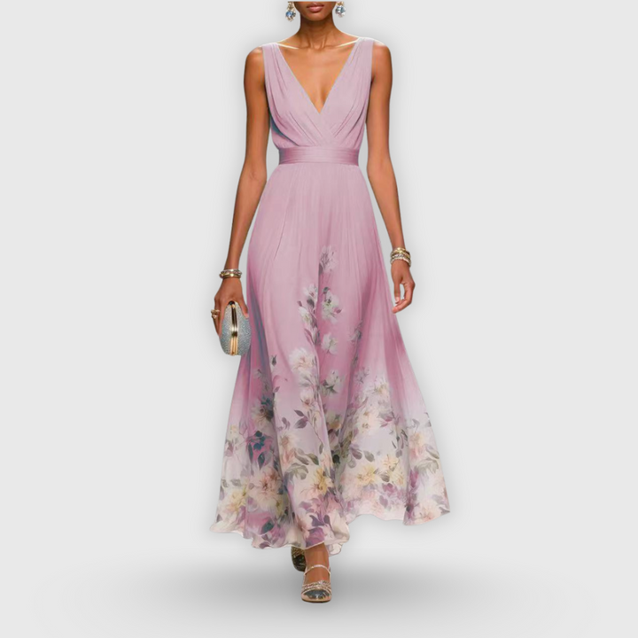 Women's Floral Maxi Dress | Resort Style