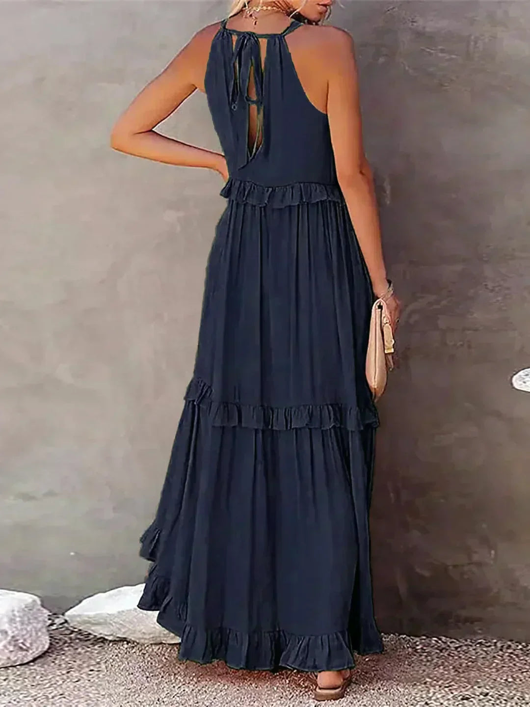 Maxi Dress for Women | Ruffle Detailing
