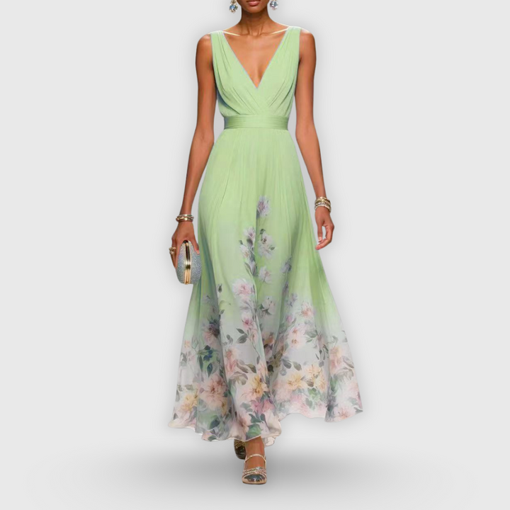 Women's Floral Maxi Dress | Resort Style
