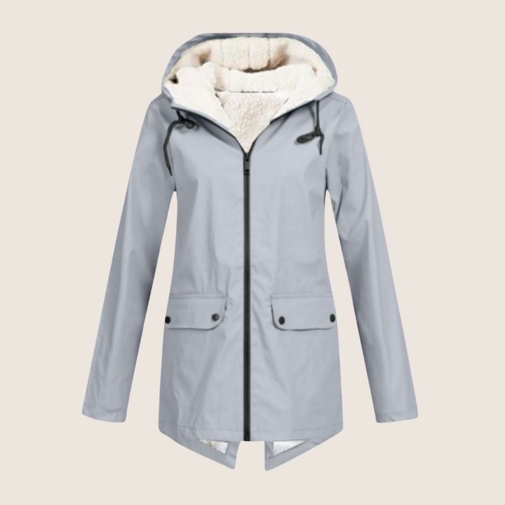Women’s Coat | Hooded Lined Zip-Up
