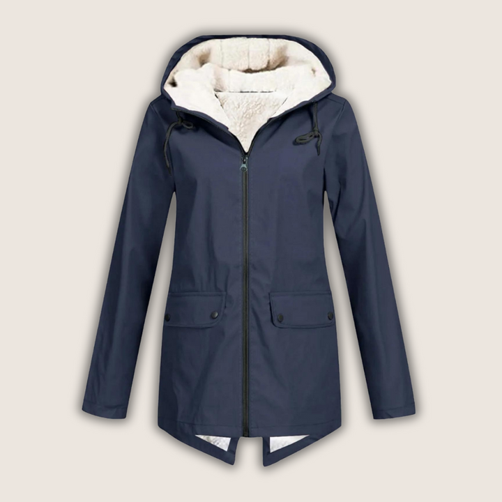 Women’s Coat | Hooded Lined Zip-Up