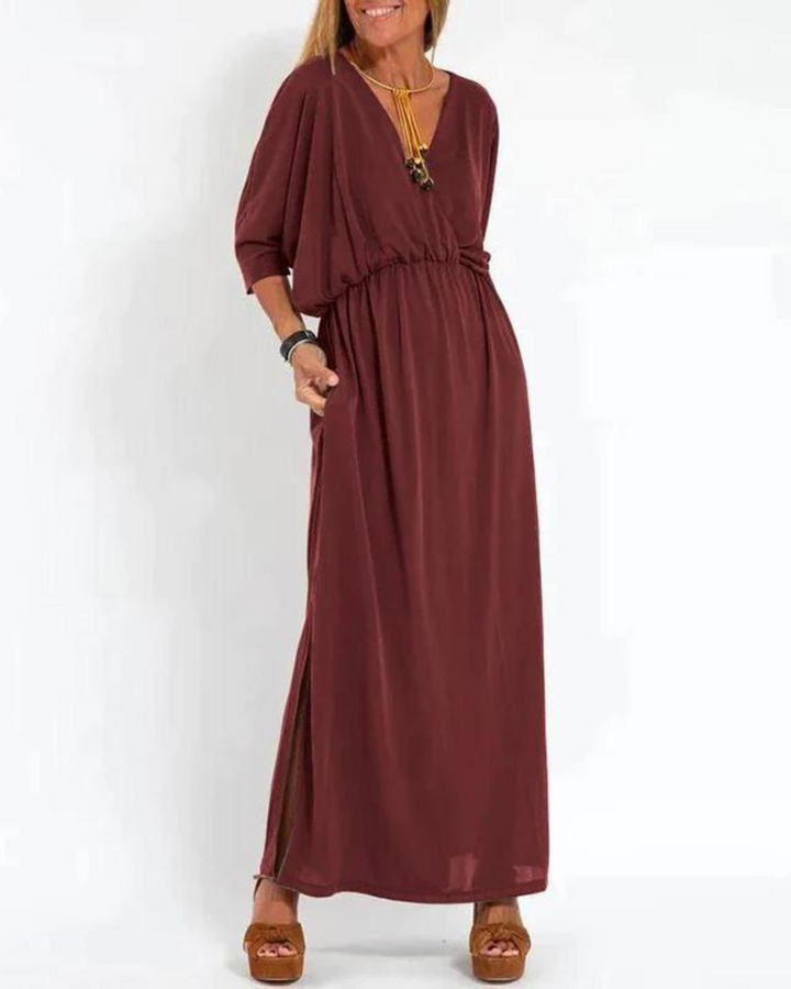 Dress For Women | Side Pockets Maxi