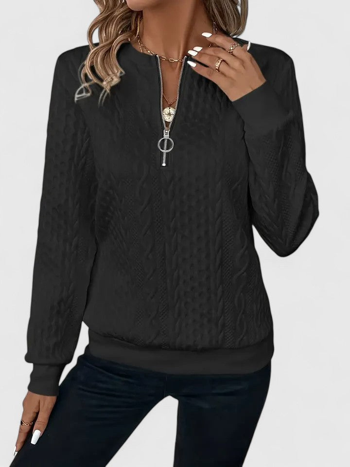 Sweater for Women | Zip Neck