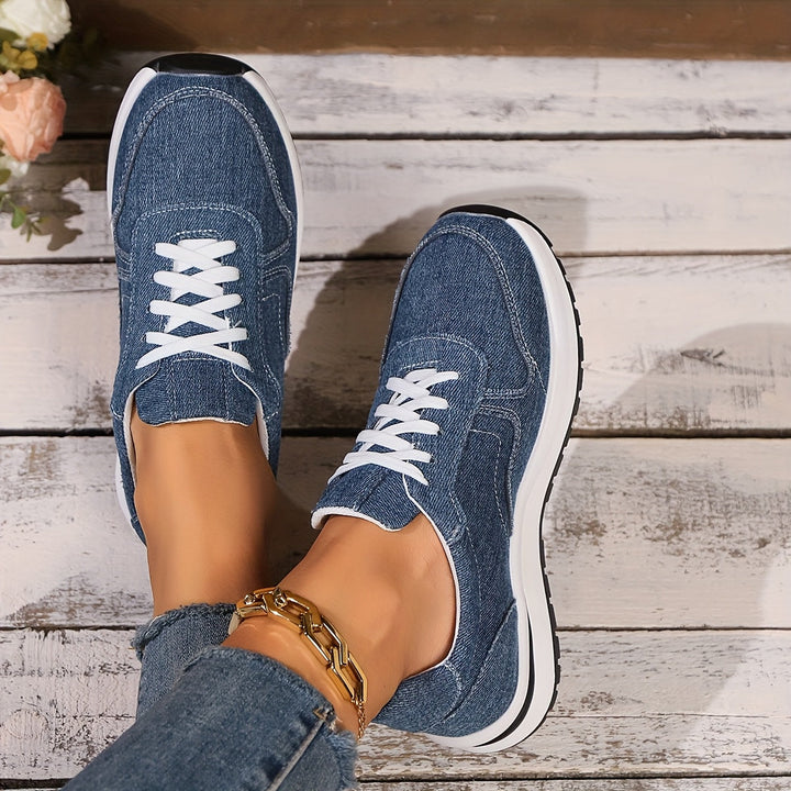 Women's Sneakers | Casual Platform with Lace-Up