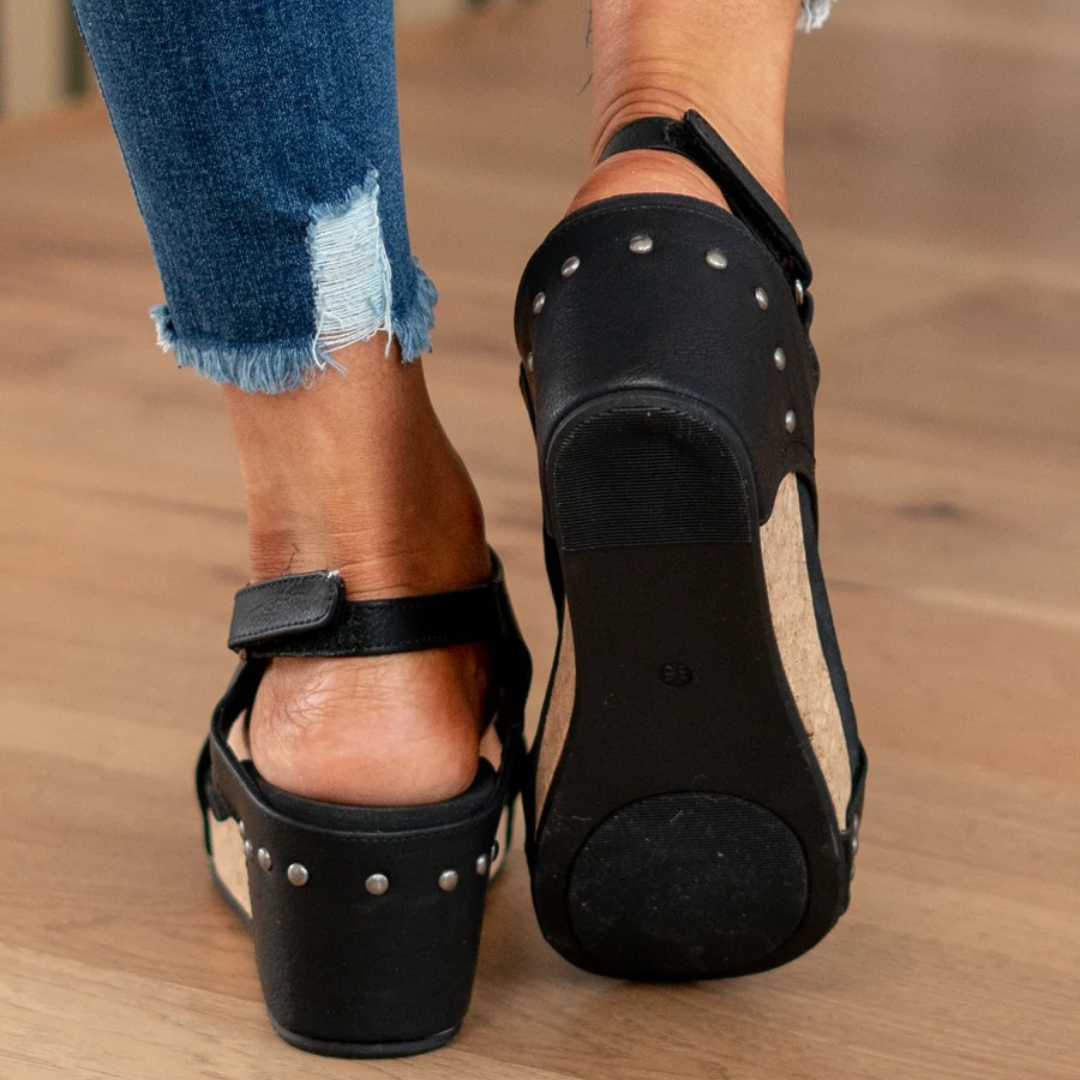 Sandals For Women | Platform Wedge Open-Toe