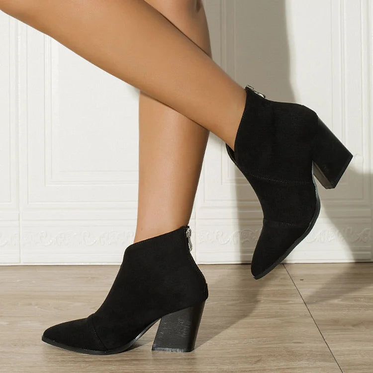Boots for Women | Ankle-Length Block Style